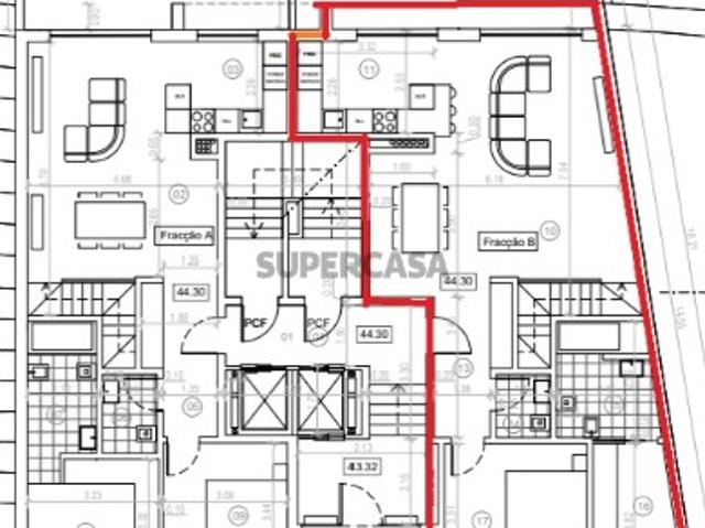 Apartamento em construção T1+1 DUPLEX em Santa Marta Pinhal