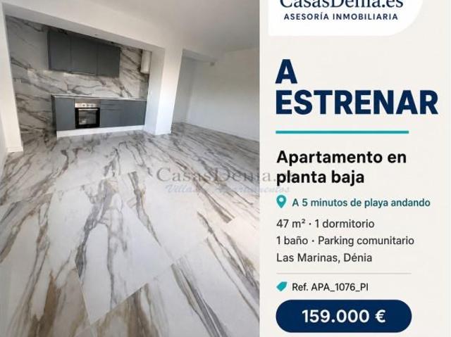 Apartamento en venta Denia