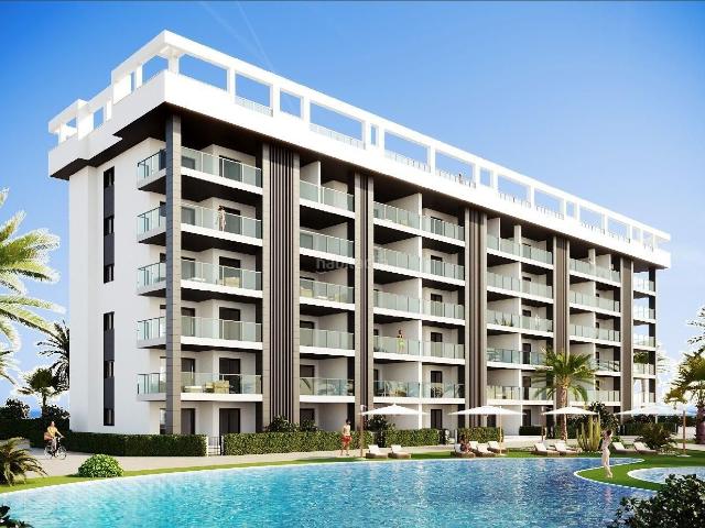 Apartamento en venta en Torrevieja, Torreblanca. Apartamento de lujo en la Mata con vistas al mar. Apartamentos.