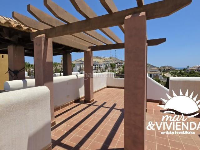 Apartamento en venta en Vera, Las Salinas. Ático con solárium privado, garaje y excelentes zonas comunes en Las Salinas de Vera. Apartamentos.