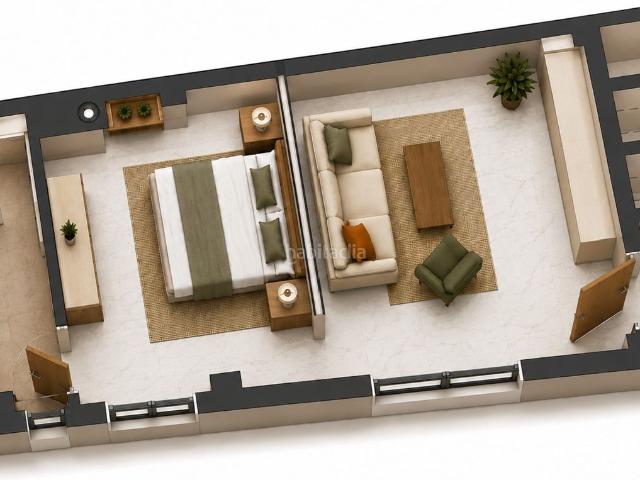 Apartamento en venta en Alcalá de Guadaira, Centro. Oportunidad de inversión Apartamento estudio en zona centro A ESTRENAR. Apartamentos Alcalá de.
