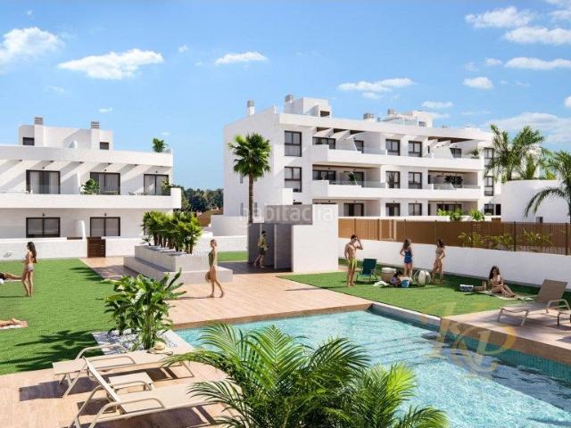 Apartamento en venta en Alcázares Los, Las Lomas de Rame Bahía Bella. Complejo residencial de nueva construcción cerca de Serena Golf y el Mar Menor en Los Alcázares. Apartamentos Alcázares.