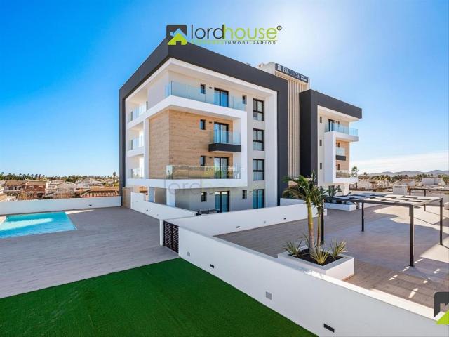 Apartamento en venta en Alcázares Los, Los Narejos_Punta Calera. 1512. Apartamentos con grandes terrazas en Los Alcázares. Apartamentos Alcázares.