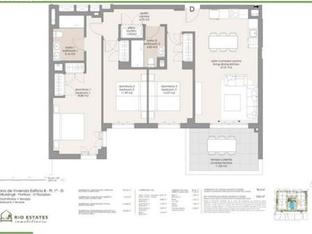 apartamento en Venta en Algarrobo. MSEN T33