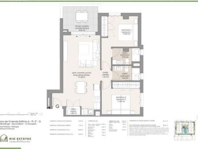 apartamento en Venta en Algarrobo. MSEN T34
