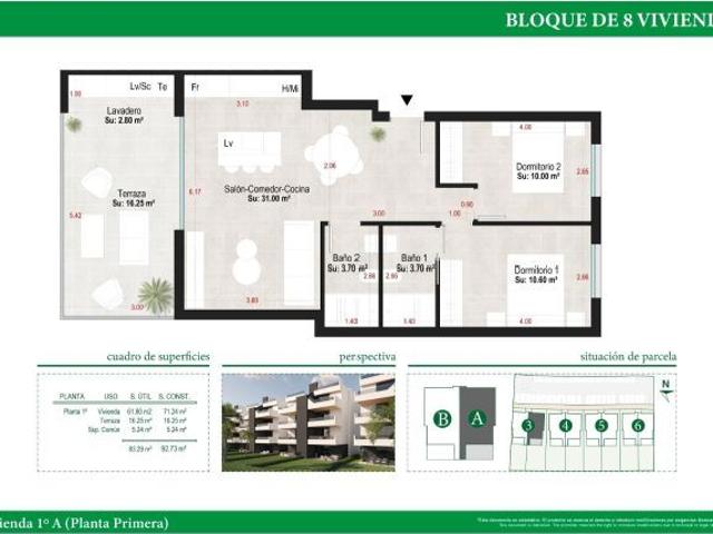 Apartamento en Venta en Alhama de Murcia, Murcia