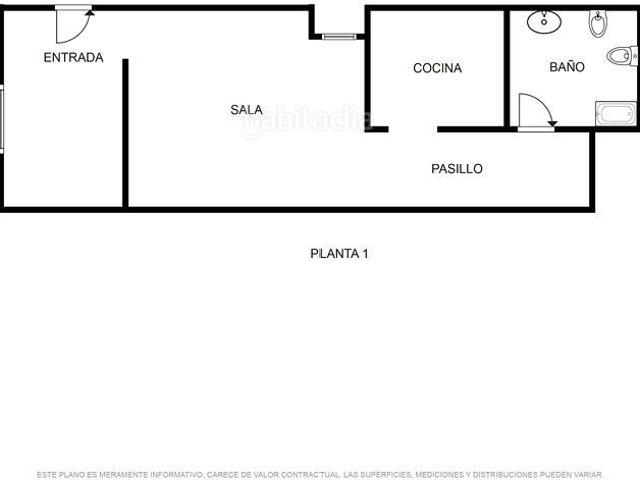 Apartamento en venta en Badalona, Sistrells. Se vende piso en Calle Olivera e Sistrells 30 de Badalona, Barcelona. Apartamentos.
