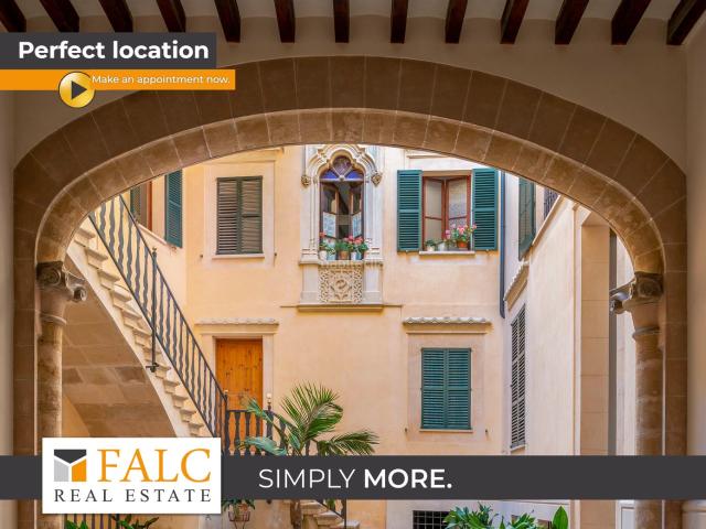 Apartamento en venta en Baleares Palma de Mallorca, Monti Sion. Exclusivo piso con garaje cerca de la catedral Casco Antiguo. Apartamentos Palma de.