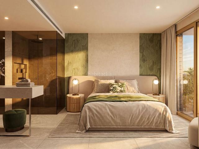 Apartamento en venta en Baleares Palma de Mallorca, Son Dameto. Obra nueva Planta baja en venta en Calle de Joan Ripoll i Trobat 4 dormitorios, 3 baños, 2 plazas de parking, trastero y piscin.