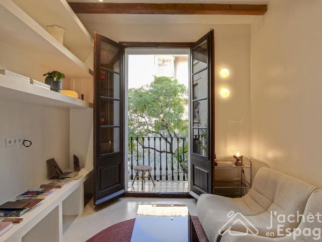 Apartamento en venta en Barcelona, St. Pere Sta. Caterina El Born. Piso de diseño amueblado en el Born. Apartamentos.