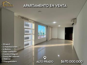Apartamento En Venta En Barranquilla En Alto Prado V374839