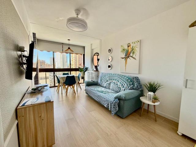 Apartamento en venta en Benidorm, Juzgados Plaza de Toros. EN EXCLUSIVA! APARTAMENTO DE 2 DORMITORIOS 11 CON VISTAS AL MAR, PARKING Y PISCINA EN BENIDORM. Apartamentos.