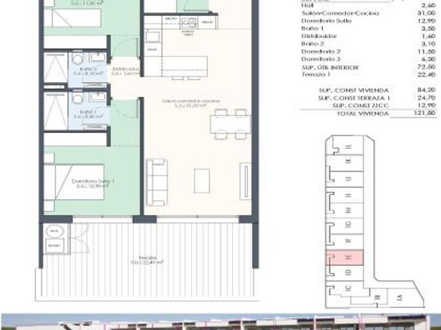 Apartamento en Venta en Benijófar, Alicante