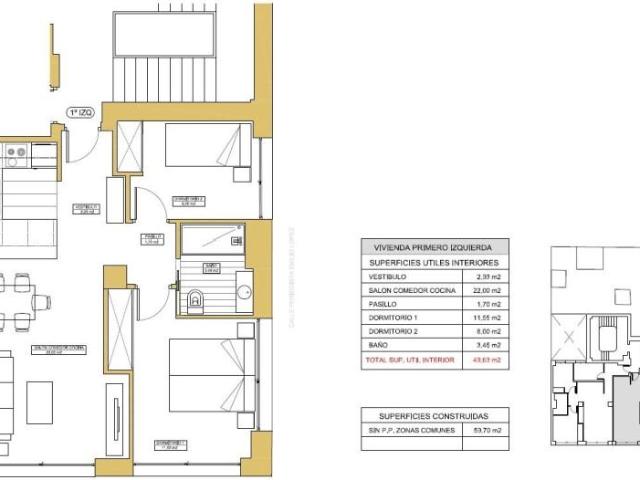 Apartamento en venta en Cádiz, Centro, Canalejas