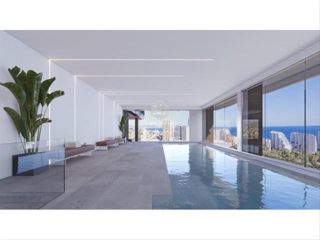 Apartamento en venta en Calp, Zona Levante Playa Fossa. Amplio apartamento en la sexta planta con generosas terrazas Torre B. Apartamentos.