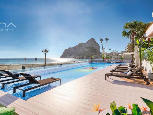 Apartamento en venta en Calp, Zona Levante Playa Fossa. Comprar apartamento de obra nueva en primera línea de playa en Calpe. Apartamentos.