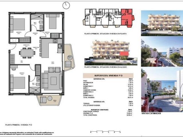 Apartamento en Venta en Caserío El Campello, Alicante