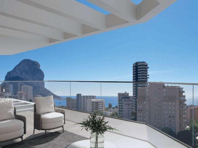 Apartamento en venta en construcción en Calpe Alicante