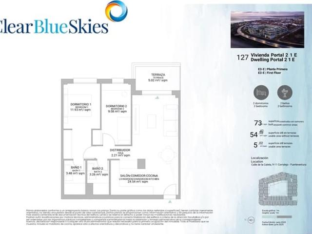 Apartamento en venta en Corralejo, Fuerteventura