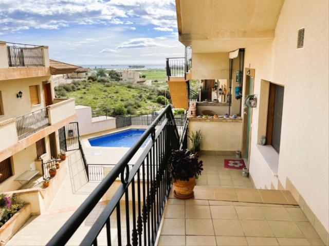 Apartamento en venta en Cuevas del Almanzora, Palomares. Elegante ático con solárium y vistas al mar en Palomares, con plaza de garaje. Apartamentos Cuevas del.