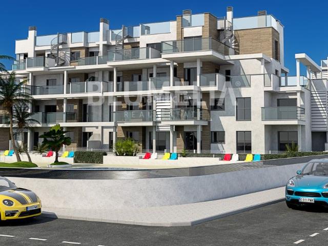 Apartamento en venta en Dénia, Les Bassetes El Marjal. Nuevo apartamento a 200 metros de la playa en venta en Dénia. Apartamentos.