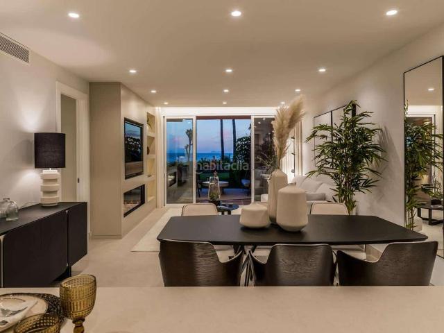 Apartamento en venta en Estepona, Guadalmansa. Bajo de Lujo Nueva Milla de Oro. Apartamentos.