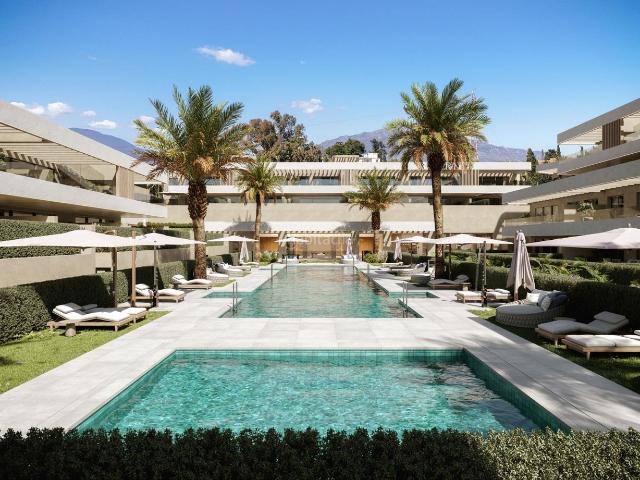 Apartamento en venta en Estepona, Nueva Atalaya. Apartamento de obra nueva con solarium en Estepona. Apartamentos.
