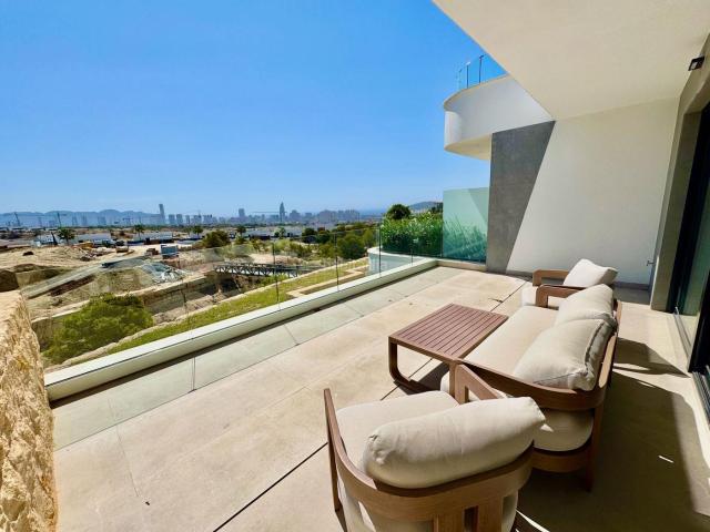Apartamento en venta en Finestrat, Balcón de Finestrat Terra Marina. Apartamento en urbanización complejo de nueva construcción. Apartamentos.