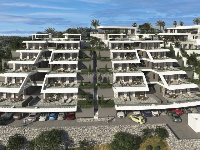 Apartamento en venta en Finestrat, Balcón de Finestrat Terra Marina. Bungalows de lujo con vistas al mar en Finestrat. Apartamentos.