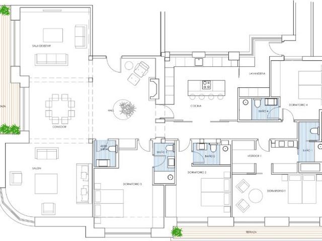 Apartamento en venta en la calle O’Donnell 350m² Madrid