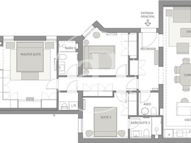 Apartamento en venta en Madrid, Madrid