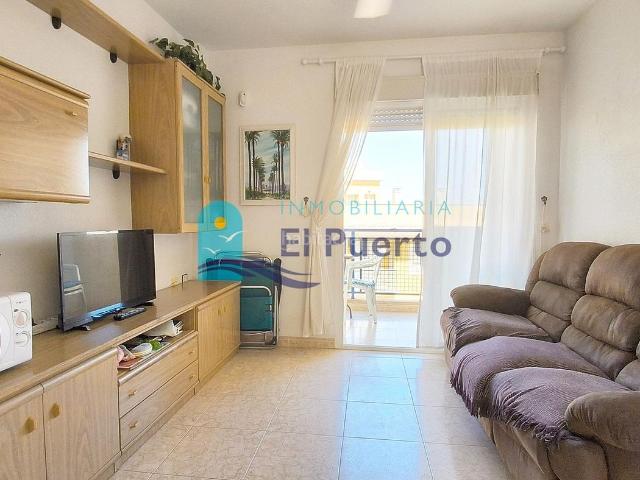 Apartamento en venta en Mazarrón, Pescadores. APARTAMENTO CON AMPLIO BALCÓN Y VISTAS AL MAR EN EL FARO REF 1800. Apartamentos.