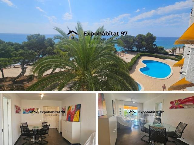 Apartamento en venta en Miami Platja, Passeig Marítim Costa Dorada. Apartamento en 1ª línea con vistas al mar y parking en Miami Platja Edificio Meridiano LICENCIA TURÍSTICA. Apartamentos Miami.