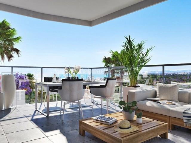 Apartamento en venta en Mijas, El Faro de Calaburra Chaparral. Nuevo complejo residencial en Mijas Costa, Málaga. Apartamentos.
