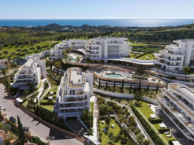 Apartamento en venta en Mijas, Hipódromo Cerrado del Águila. Apartamentos de lujo de nueva construcción en Cerrado del Águila Golf, Mijas, con vistas al mar y al campo de golf. Apartamentos.