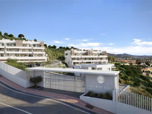 Apartamento en venta en Mijas, La Cala Golf Lagar Martell. Sunrise Golf Residences Apartamentos en primera línea de golf en La Cala de Mijas. Apartamentos.