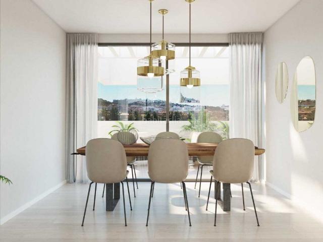 Apartamento en venta en Mijas, Mijas Golf. APARTAMENTO OBRA NUEVA YA FINALIZADA EN VENTA EN MIJAS CON ESPECTACULARES VISTAS AL MAR MEDITERRANEO. Apartamentos.