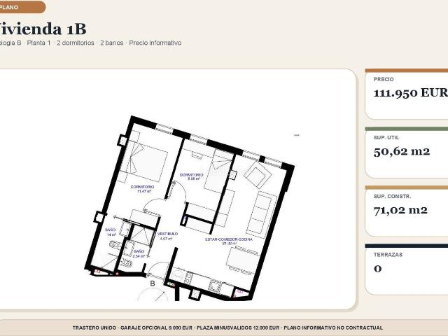 Apartamento en venta en Murcia, Javalí Nuevo. SE VENDE APARTAMENTO EN JAVALI NUEVO. Apartamentos.