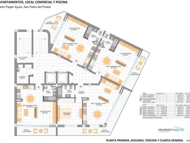 Apartamento en Venta en Pagan, Lo Murcia