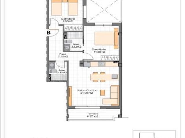 Apartamento en Venta en Pagan, Lo Murcia