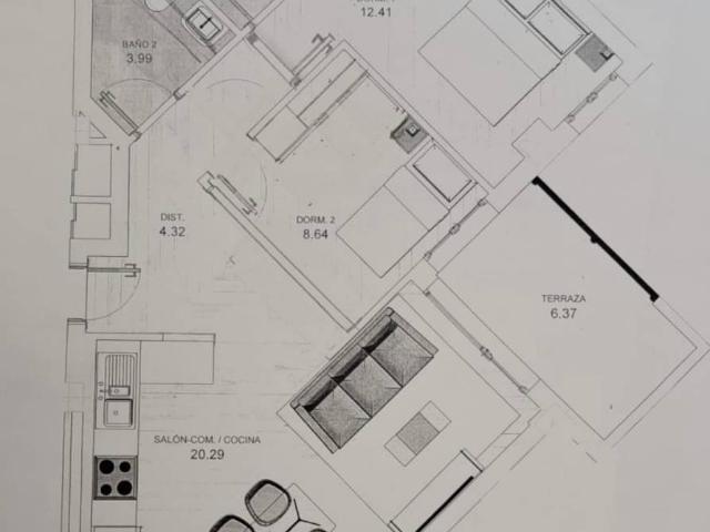 Apartamento en Venta en Pedanías Extrarradio