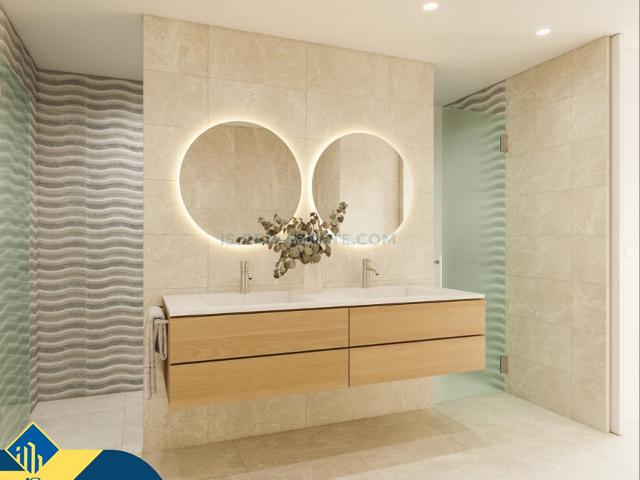 Apartamento en venta en Pilar de la Horadada, Torre de la Horadada. Apartamento con piscina privada en construcción en Orihuela Costa, provincia de Alicante. 3 habitaciones 119 m² 100 metros al.