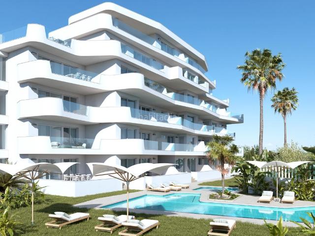 Apartamento en venta en Pilar de la Horadada, Torre de la Horadada. Apartamentos turiacutesticos de nueva construccioacuten a 200 metros de la playa y con licencia de alquiler en Mil Palmeras COSTA.