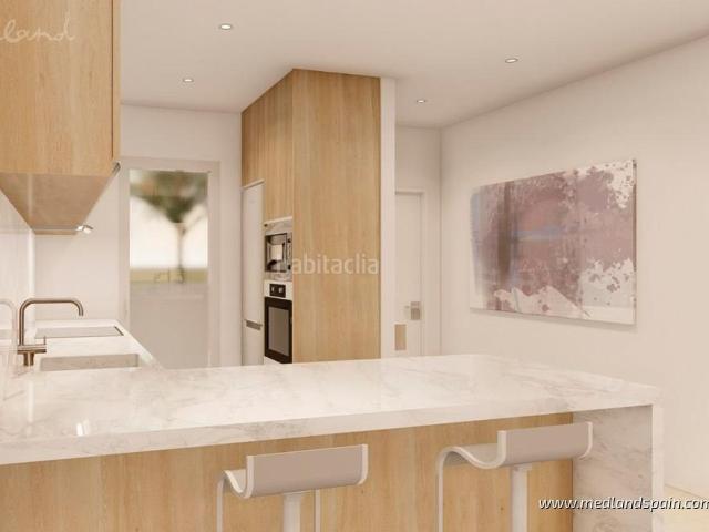 Apartamento en venta en Pilar de la Horadada, El Mojón. Áticos con solárium privado y vistas al mar en Torre de la Horadada. Apartamentos Pilar de la.