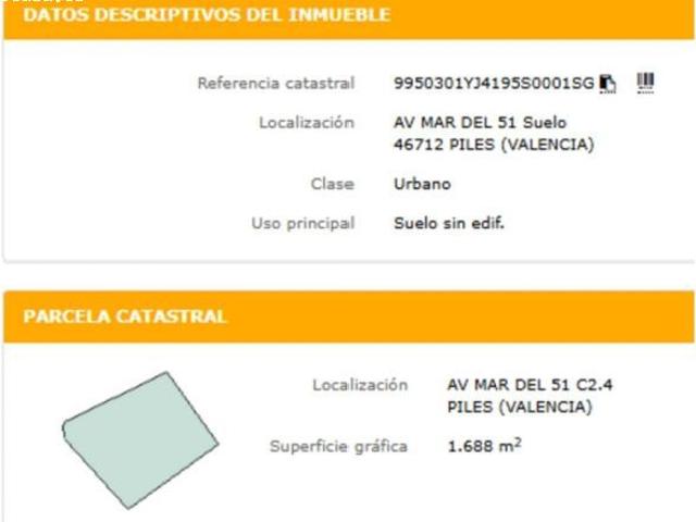 Apartamento en Venta en Piles Valencia