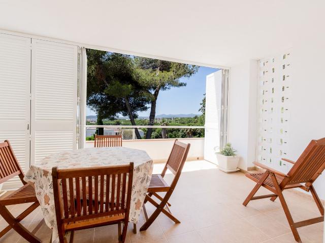Apartamento en venta en Platja d´Aro, Los Pinos Politur Costa Brava. Apartamento con amplia terraza y vistas panoramicas. Apartamentos Platja.