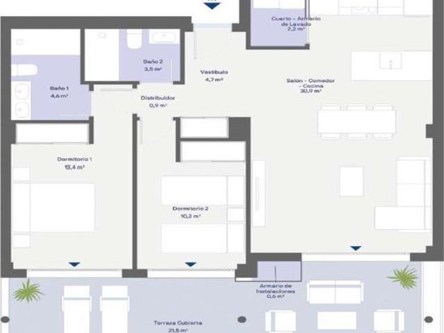 Apartamento en Venta en Playa Paraiso, Santa Cruz de Tenerife