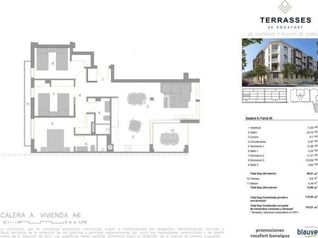 Apartamento en venta en Rocafort, Valencia