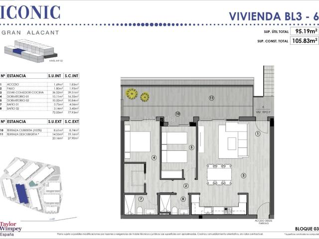 Apartamento en venta en Santa Pola, Monte y Mar. Último apartamento disponible!Iconicnbspes un nuevo residencial ennbspGran Alacant, con vistas al mar Mediterráneo y acceso direct. Apartamentos Santa.