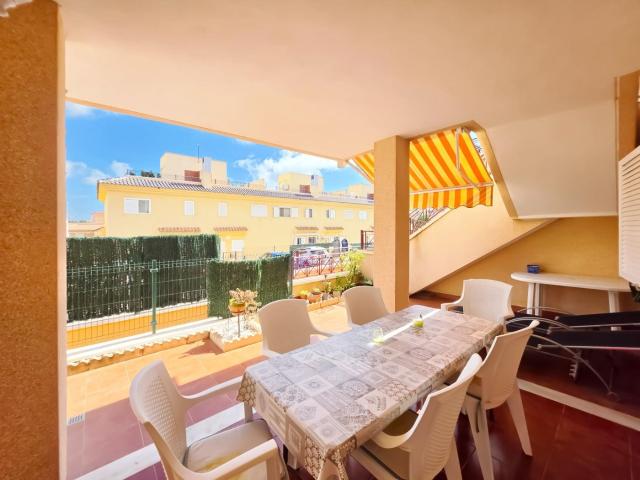 Apartamento en venta en Santa Pola, Novamar Mediterráneo. PLANTA BAJA ADAPTADA CERCA DE LA PLAYA. Apartamentos Santa.